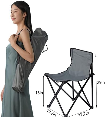 ZONEMEL Portable Full Size Infrared Sauna, Home Spa Detox Therapy with Upgrade Reinforced Portable Chair-Black Grey, L33.9 x W33.9 x H66.5