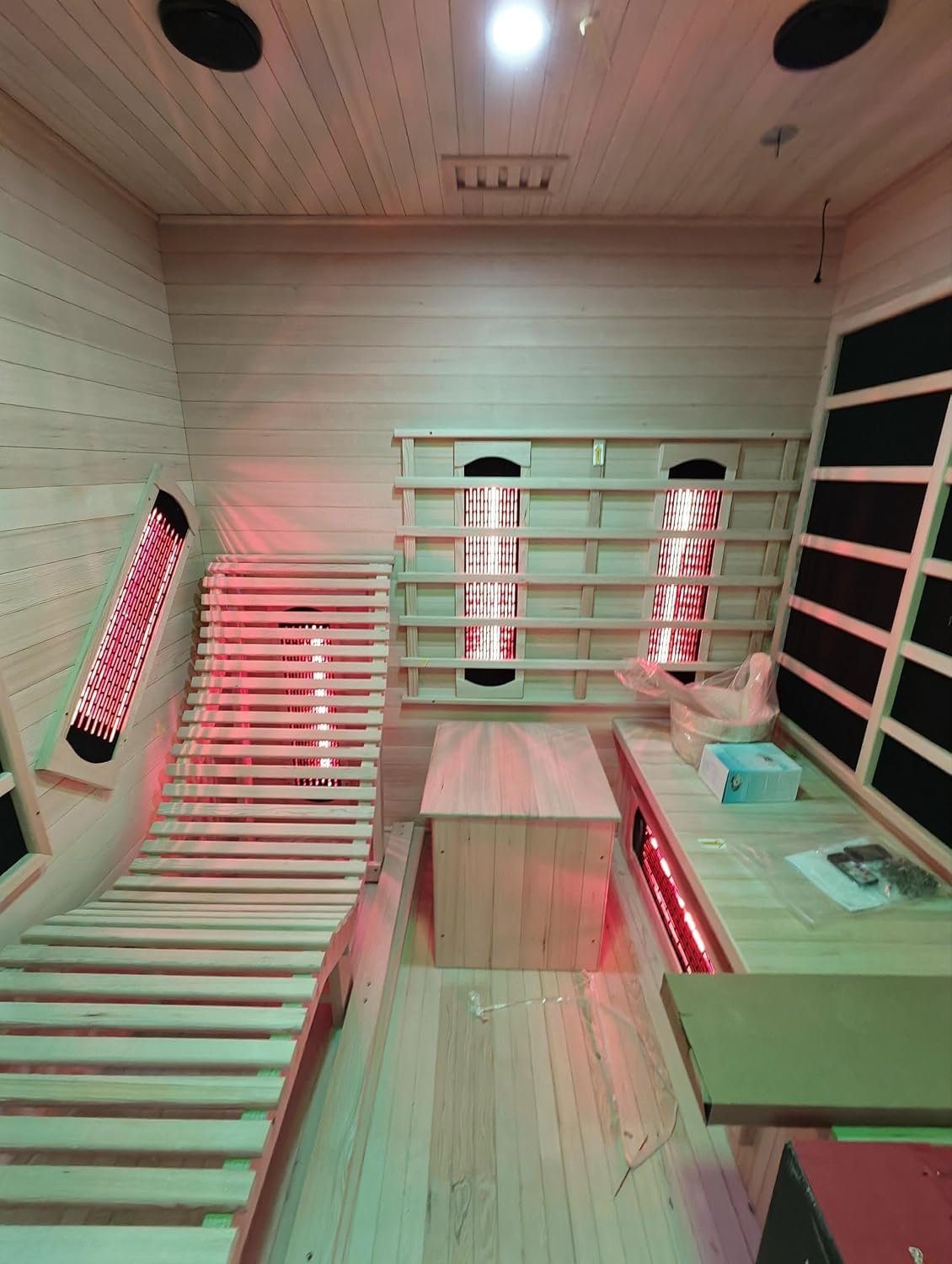 2-3 Person Indoor Combination Sauna with Recliner