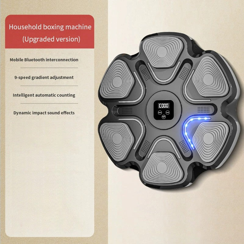 Bluetooth music boxing target light adjustment boxing machine home fitness boxing wall target