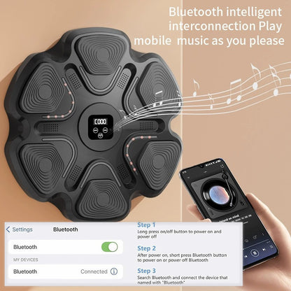 Bluetooth music boxing target light adjustment boxing machine home fitness boxing wall target