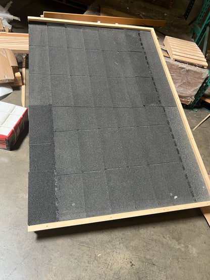 Outdoor Corner Steam Sauna for 2-4 Person – Discounted Left‑Door Model with Minor Cosmetic Defects, Canadian Hemlock, 6KW ETL Heater, Modern Sauna Box with Waterproof Asphalt Tiles, 220V (0‑195℉)