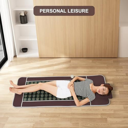 ZONEMEL Far Infrared Sauna Blanket with Hot Stone Heating Pad, Personal Sauna for Detox, Therapy, Recovery