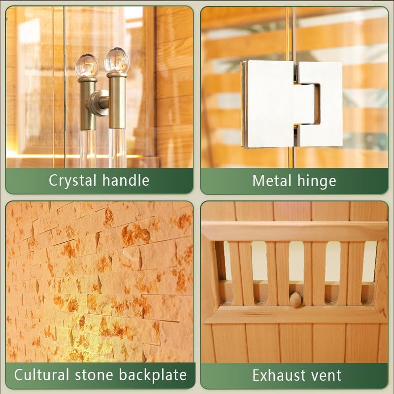 6 or 8 Person Indoor Traditional Steam Sauna