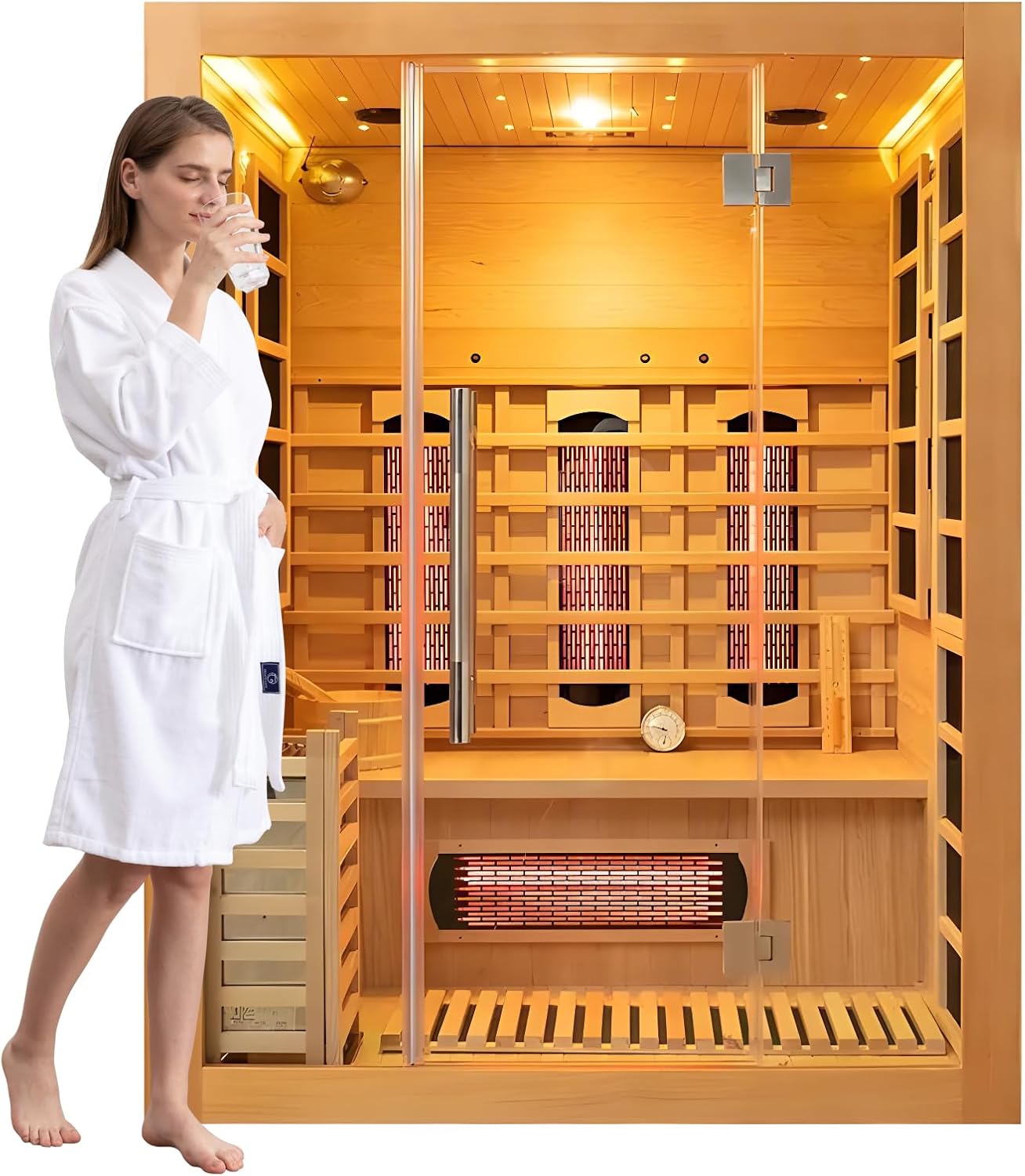 2-3 Person Hybrid Indoor Sauna