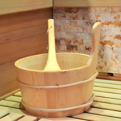 6 or 8 Person Indoor Traditional Steam Sauna