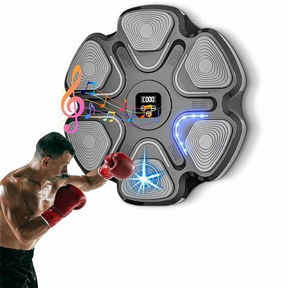 Bluetooth music boxing target light adjustment boxing machine home fitness boxing wall target