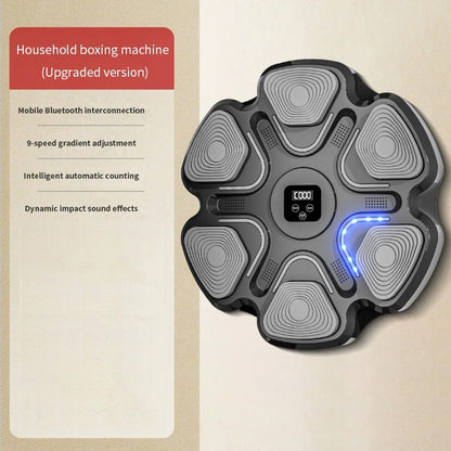 Bluetooth music boxing target light adjustment boxing machine home fitness boxing wall target